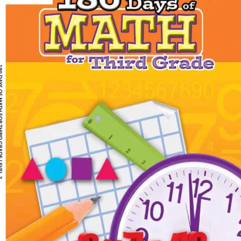 180 DAYS OF MATH FOR FIRST GRADE LEVEL 1-4 (High Frequency Words 1-2)