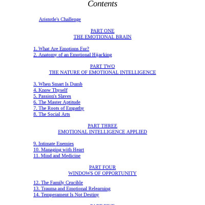 Emotional Intelligence