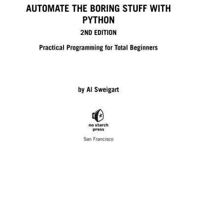 Automate the Boring Stuff with Python