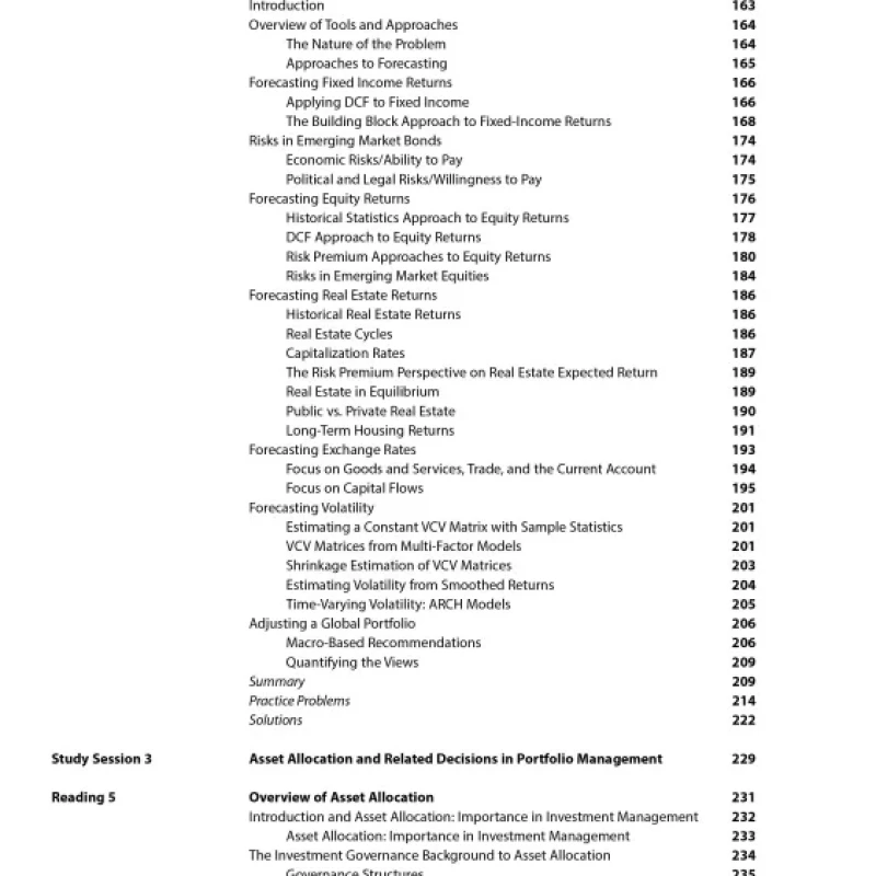 2023 CFA Program Curriculum Level III volum 1-6