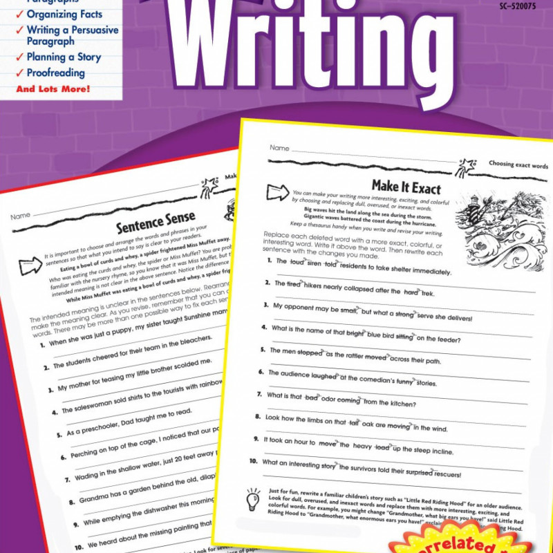 SCHOLASTIC SUCCESS WITH WRITING 1-5 (Sách đen trắng)
