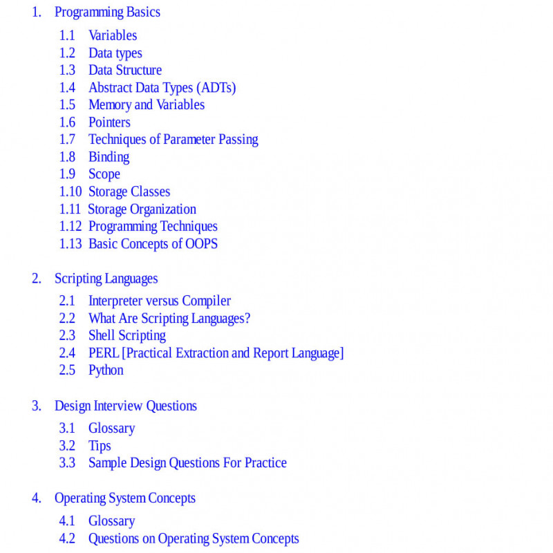 Coding Interview Questions