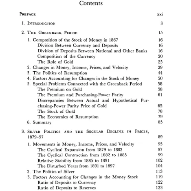 A Monetary History of the United States 1867-1960