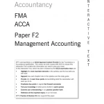 ACCA F2 - Management Accounting - Interactive Text