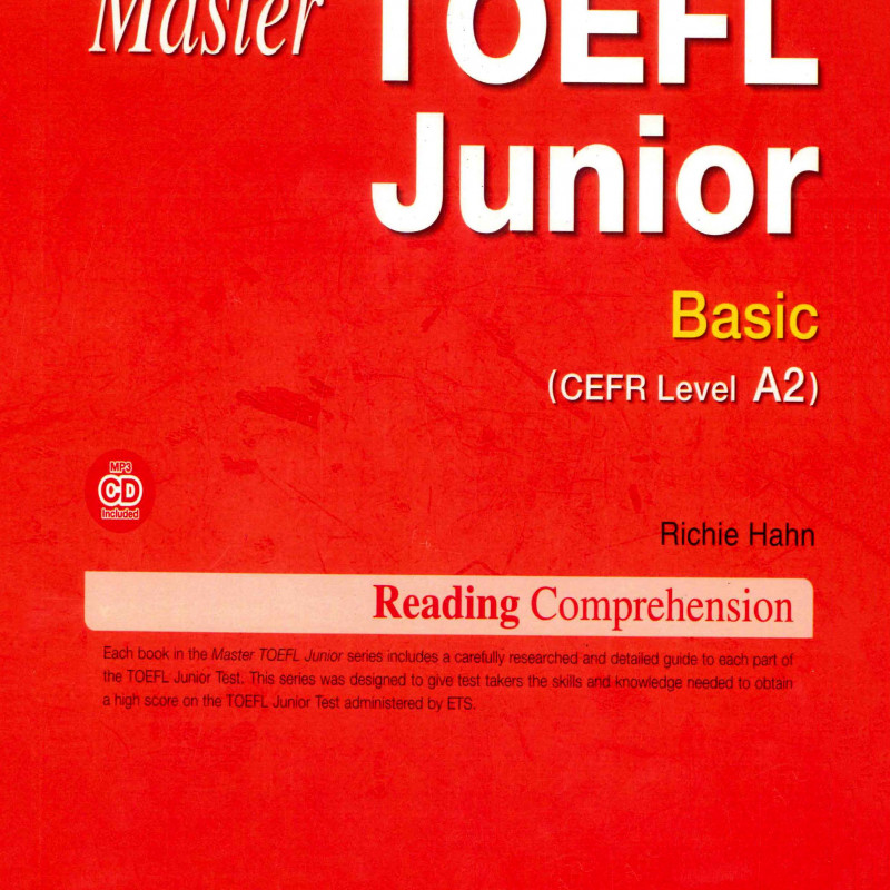 TOEFL JUNION LV 1 (Sách đen trắng)