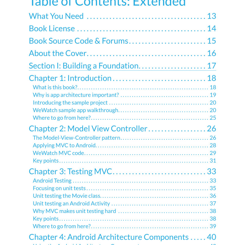 Advanced Android App Architecture