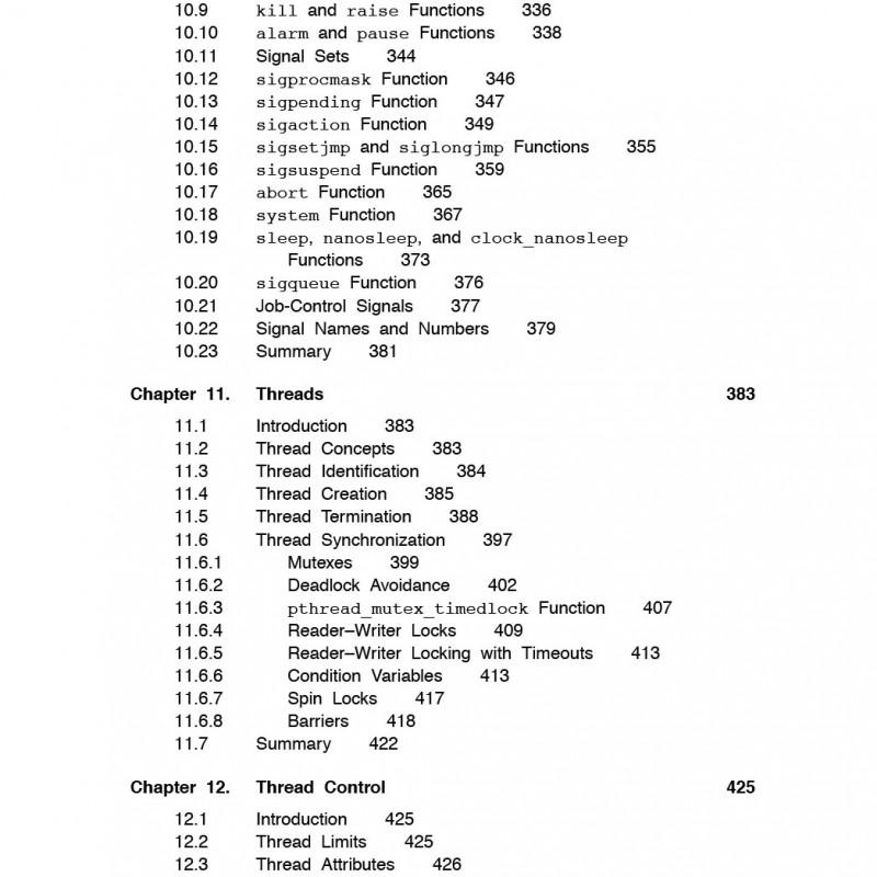Advanced Programming in the UNIX Environment