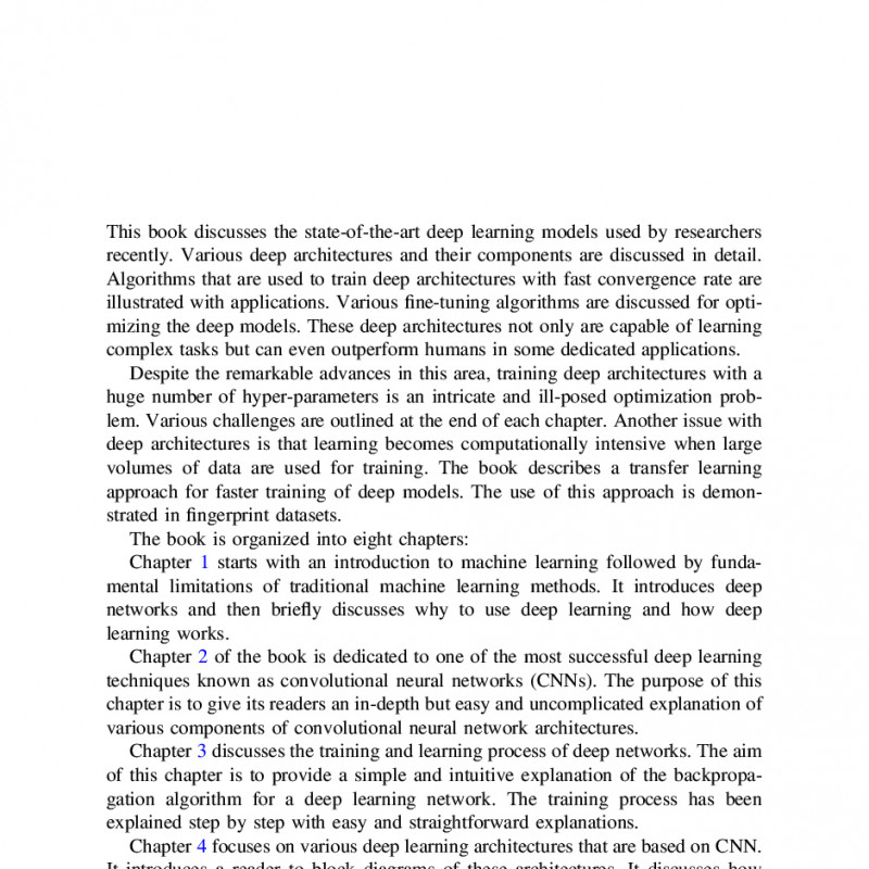 Advances in Deep Learning