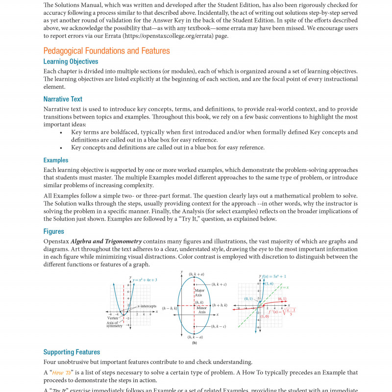 Algebra and Trigonometry