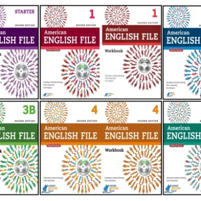 American English (Sách màu+ den trang)