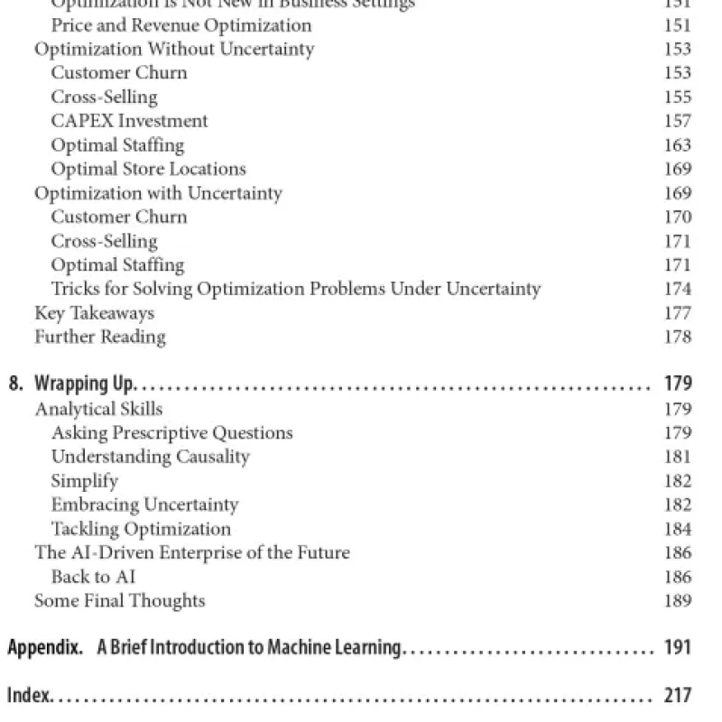 Analytical Skills for AI and Data Science