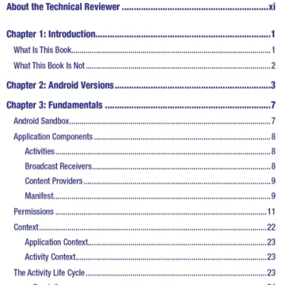 Android Software Internals Quick Reference