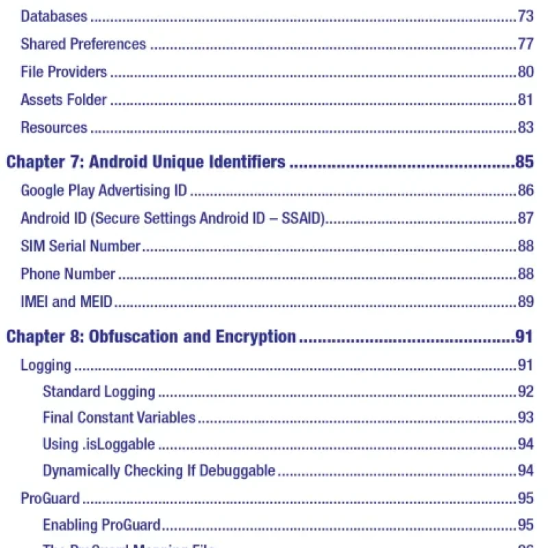 Android Software Internals Quick Reference
