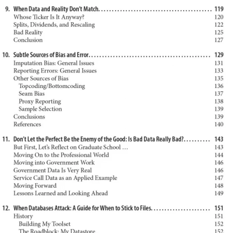 Bad Data Handbook ( sách tiếng anh)