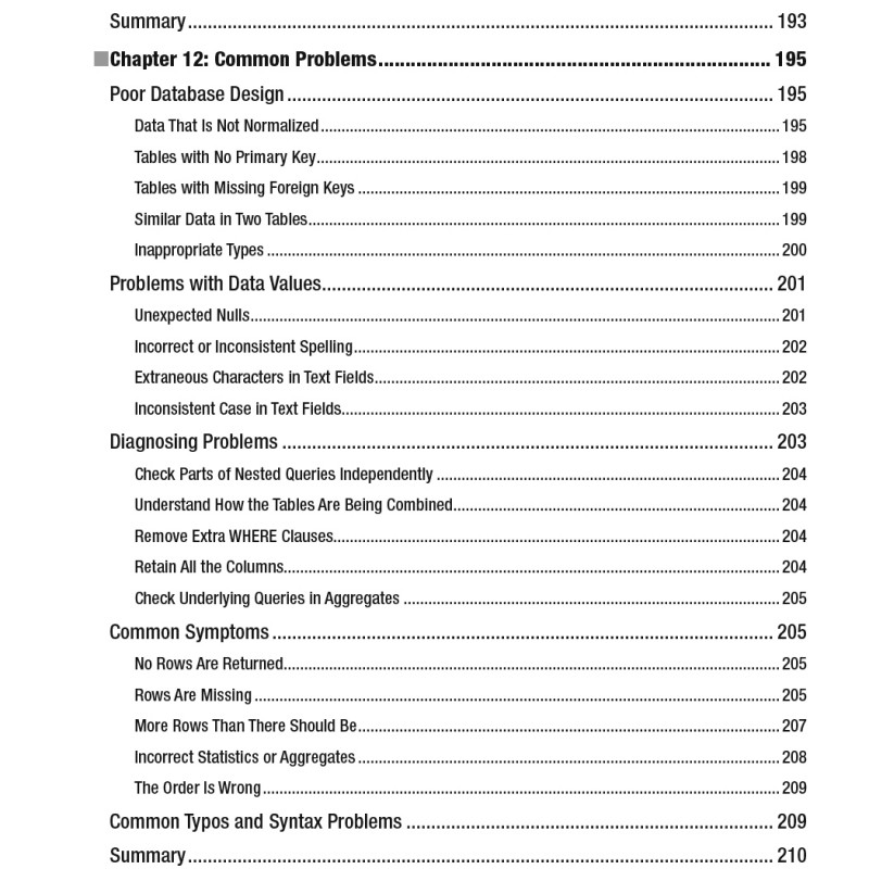 Beginning SQL Queries