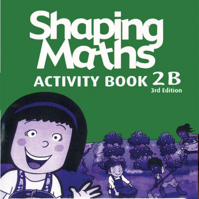 Shaping maths activity book 2B (Sách đen trắng)
