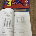 Bộ 3 Quyển - Level 6 - Complete maths, Step by step math, Challenging 4 in 1 maths (Tiểu học) - Hanoi Bookstore