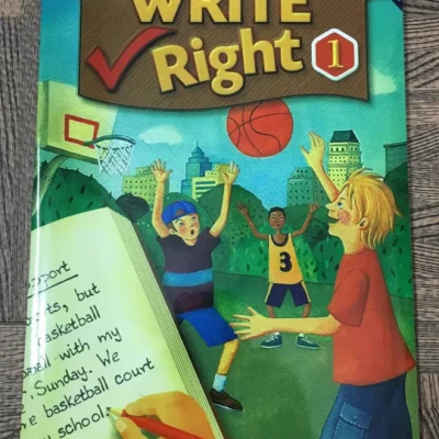 Bộ Sách 3 quyển Write Right 1,2,3 ( in màu)
