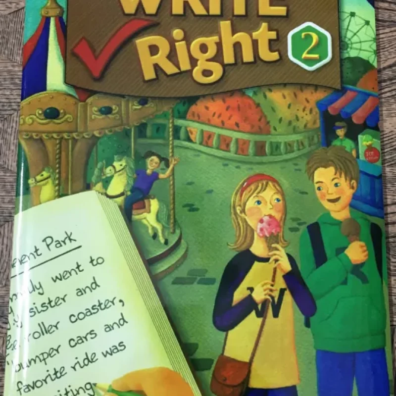 Bộ Sách 3 quyển Write Right 1,2,3 ( in màu)