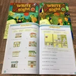 Bộ Sách 3 quyển Write Right 1,2,3 ( in màu)