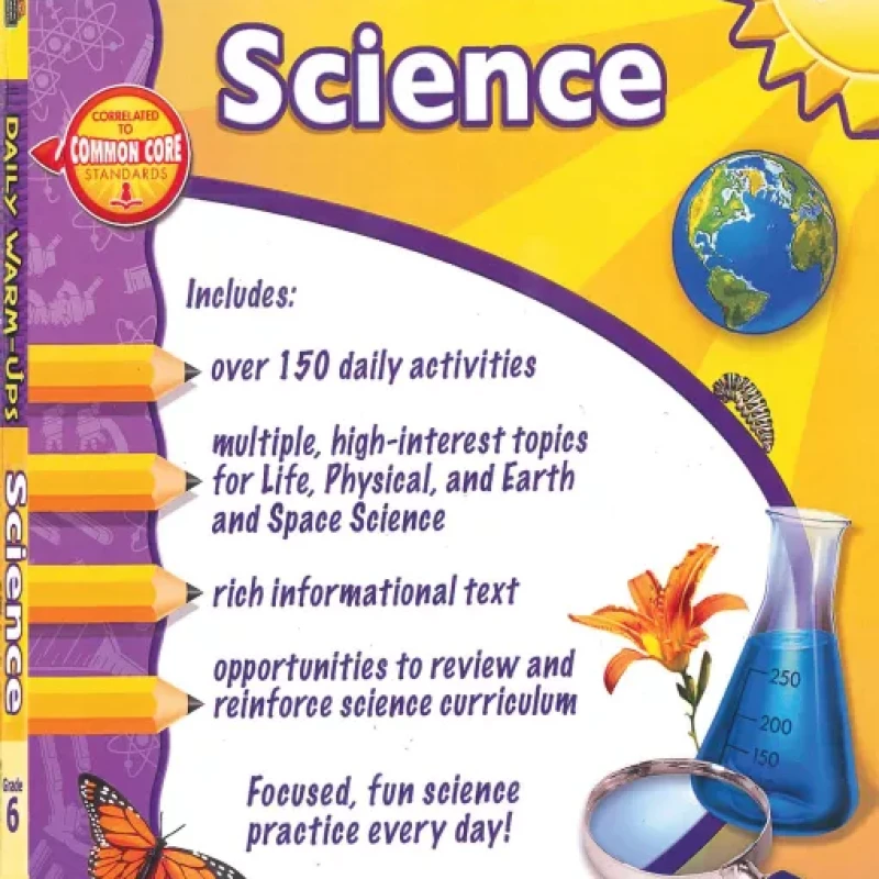 Bộ sách Daily warm up Science 2-6