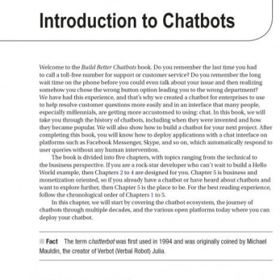 Build Better Chatbots