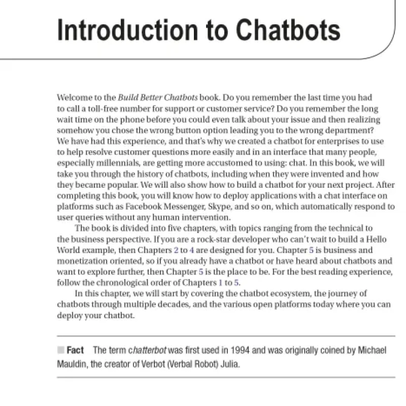 Build Better Chatbots