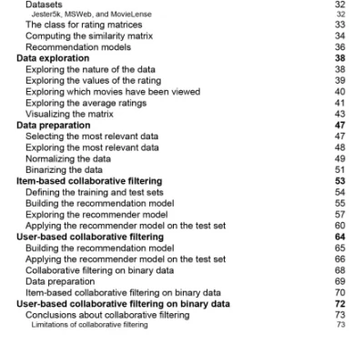 Building a Recommendation System with R