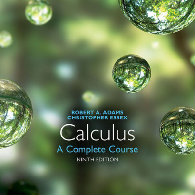 Calculus A Complete Course Sách tiếng anh