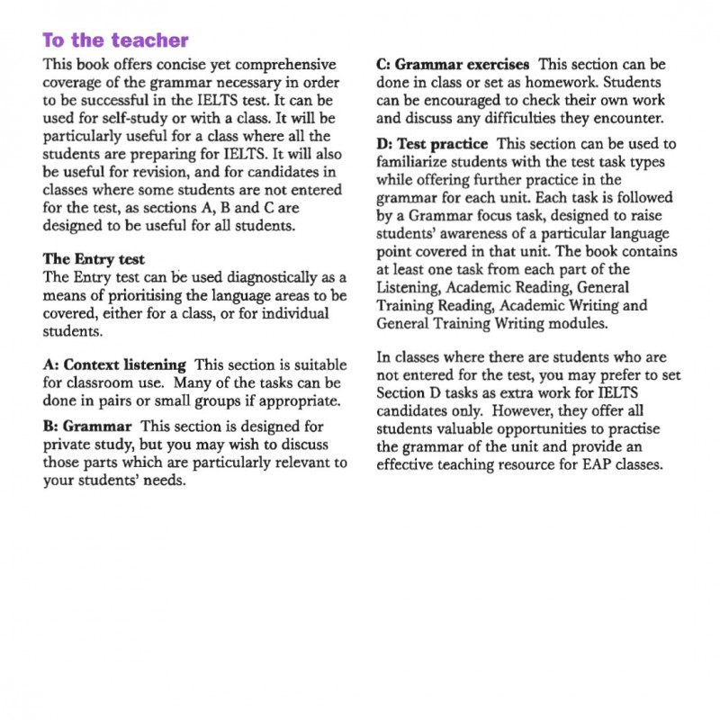 sách Cambridge Grammar for IELTS with Answers