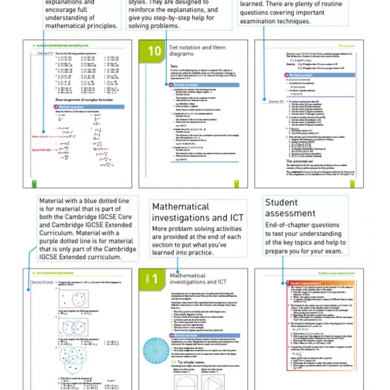 Cambridge IGCSE Mathematics Core and Extended