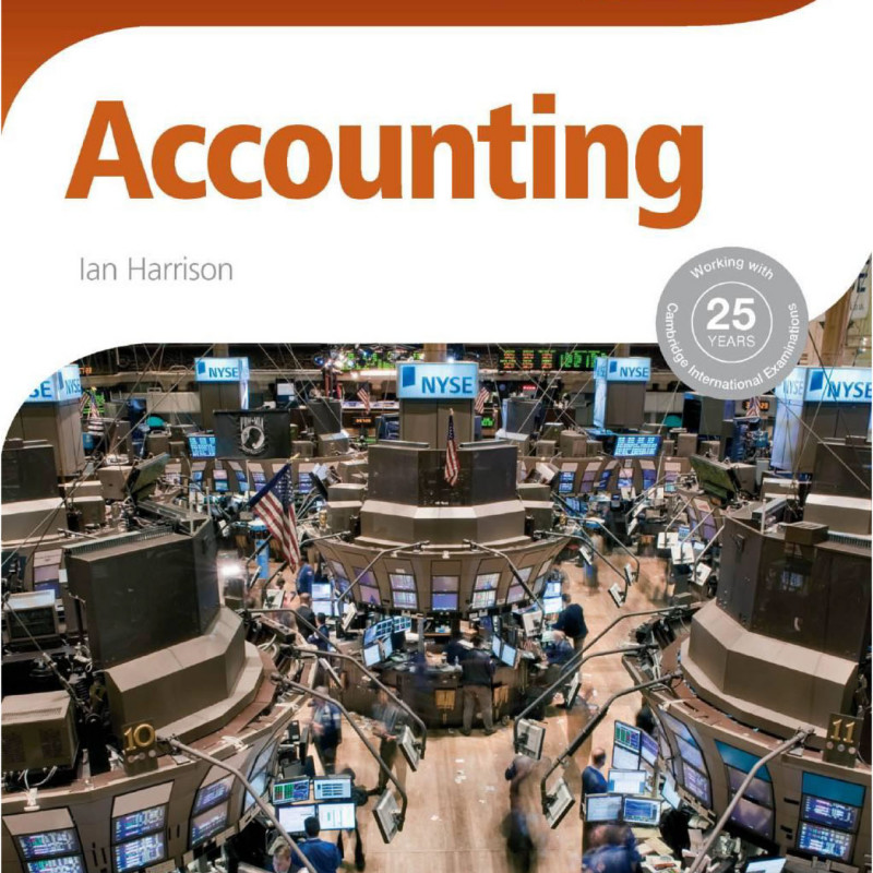 Cambridge International AS and A Level Accounting