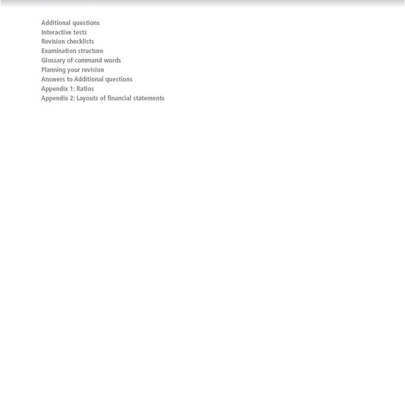 Cambridge International AS and A Level Accounting