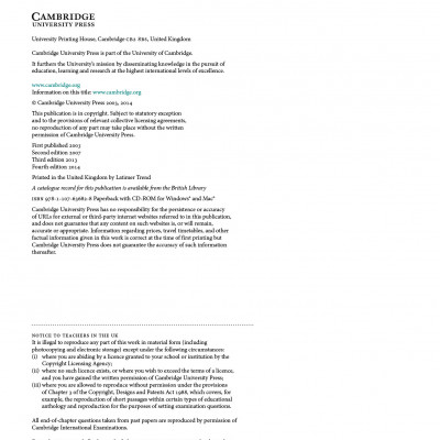 Cambridge International AS and A Level Biology Coursebook