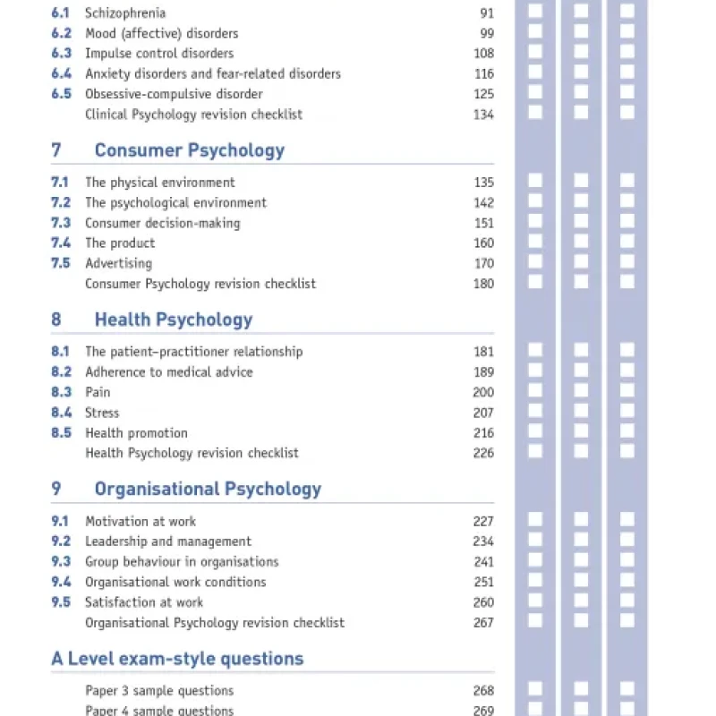 Cambridge International ASA Level Psychology Study and Revision Guide - HanoiBookstore