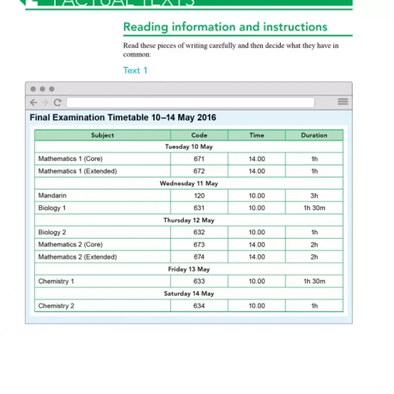 Cambridge O Level English