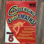 Bộ sách Challenging 4 in 1 maths 1,2,3,4,5,6 (Sách đen trắng)