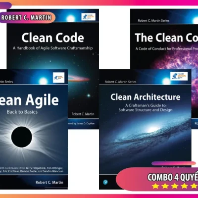 Clean Code - The Clean Coder - Clean Architecture - Clean Agile - Robert C. Martin (Combo 4 )