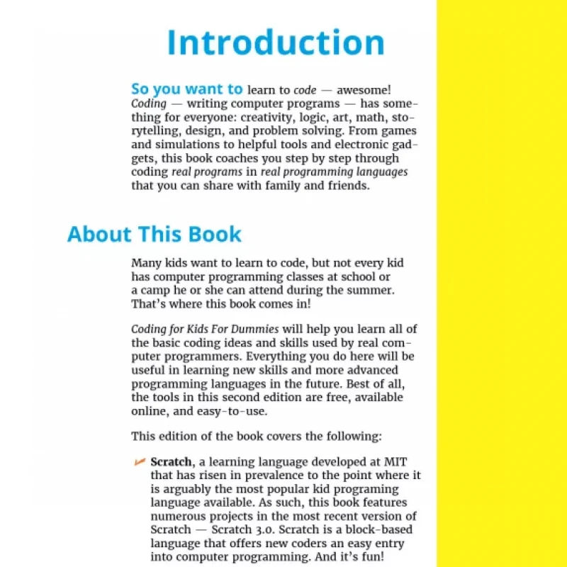 Coding for Kids for Dummies