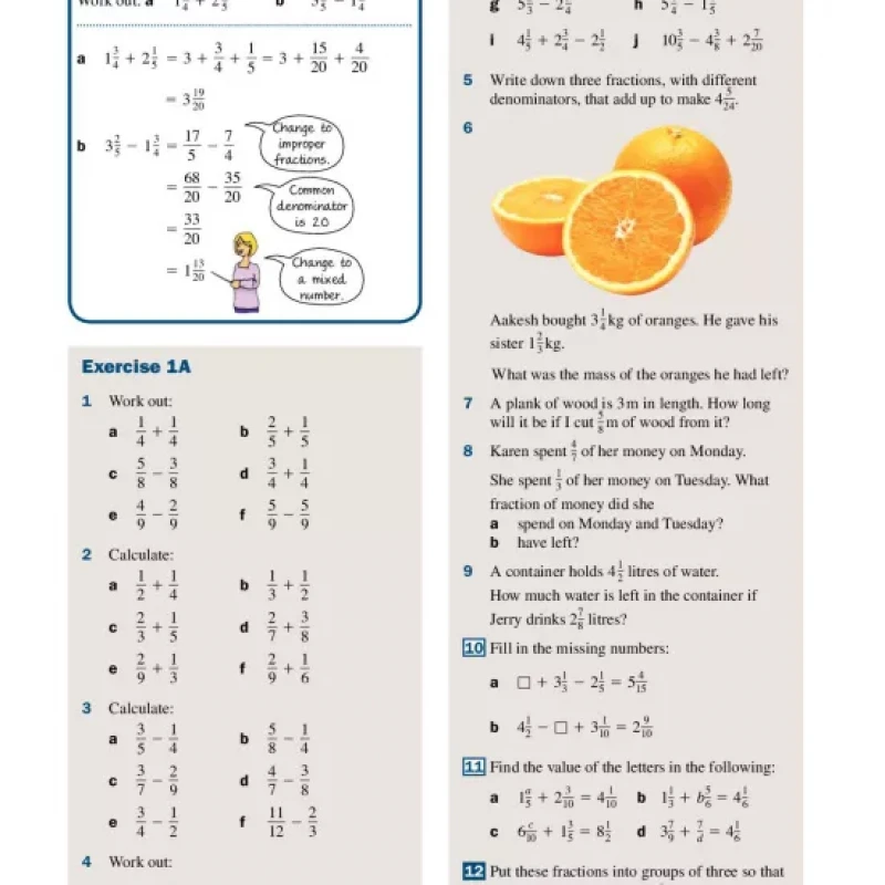 Complete Mathematics for Cambridge Secondary 1 Student Book 3 For Cambridge Checkpoint and beyond ( Sách đen trắng )