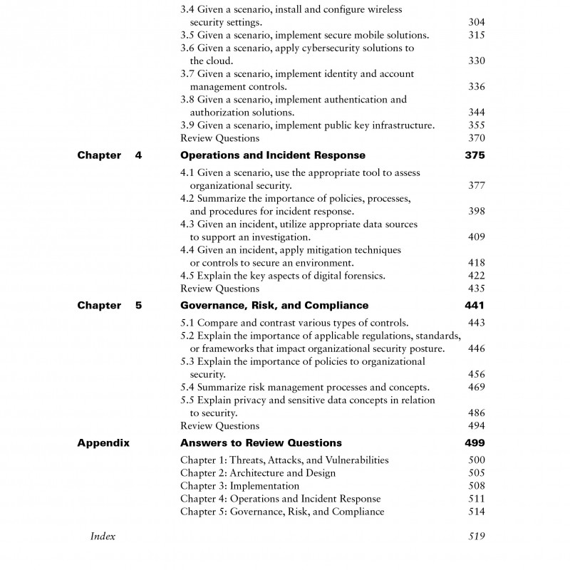 CompTIA Security+ Review Guide