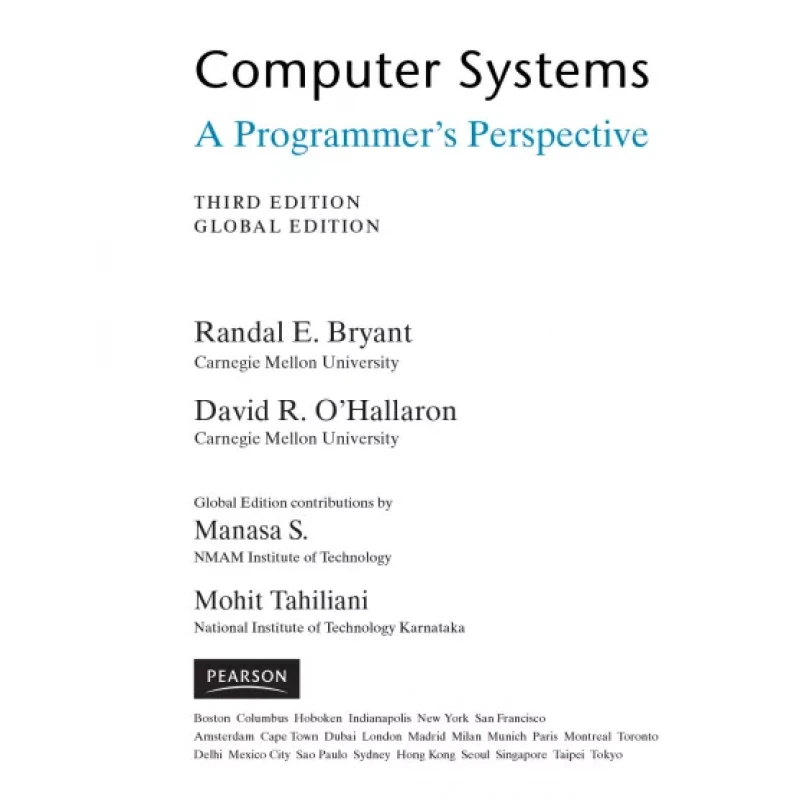Computer Systems A Programmer’s Perspective Third Edition ( 2016)