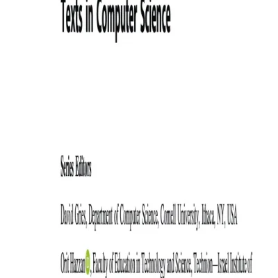 Computer Vision Algorithms and Applications (Texts in Computer Science)