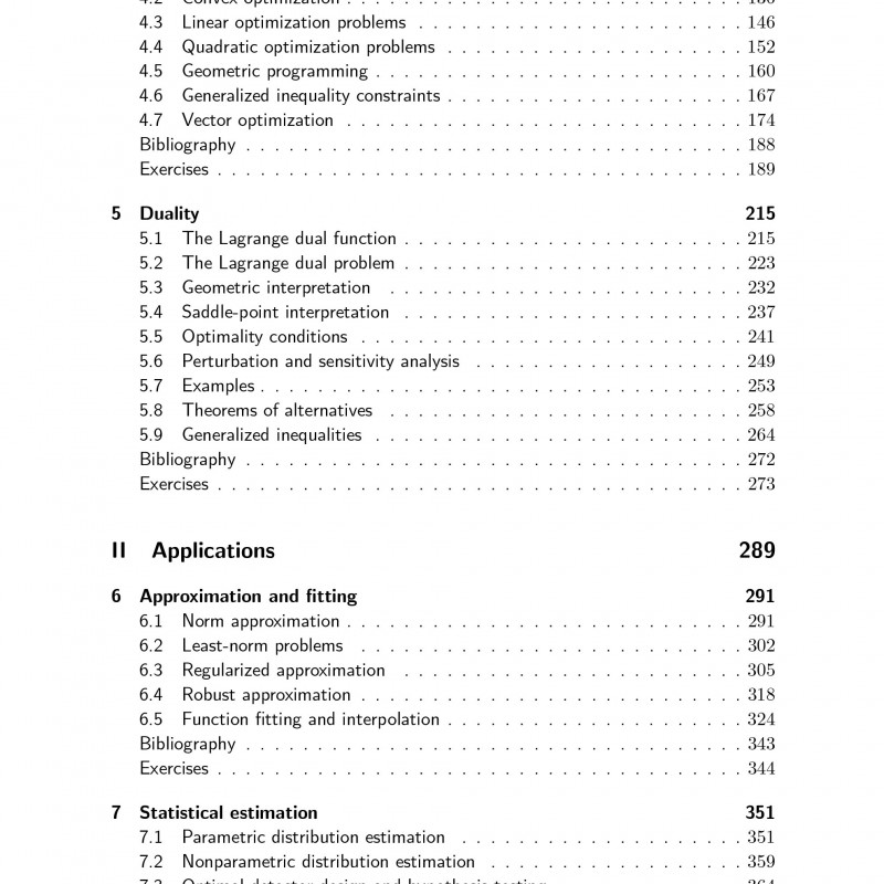 Convex Optimization