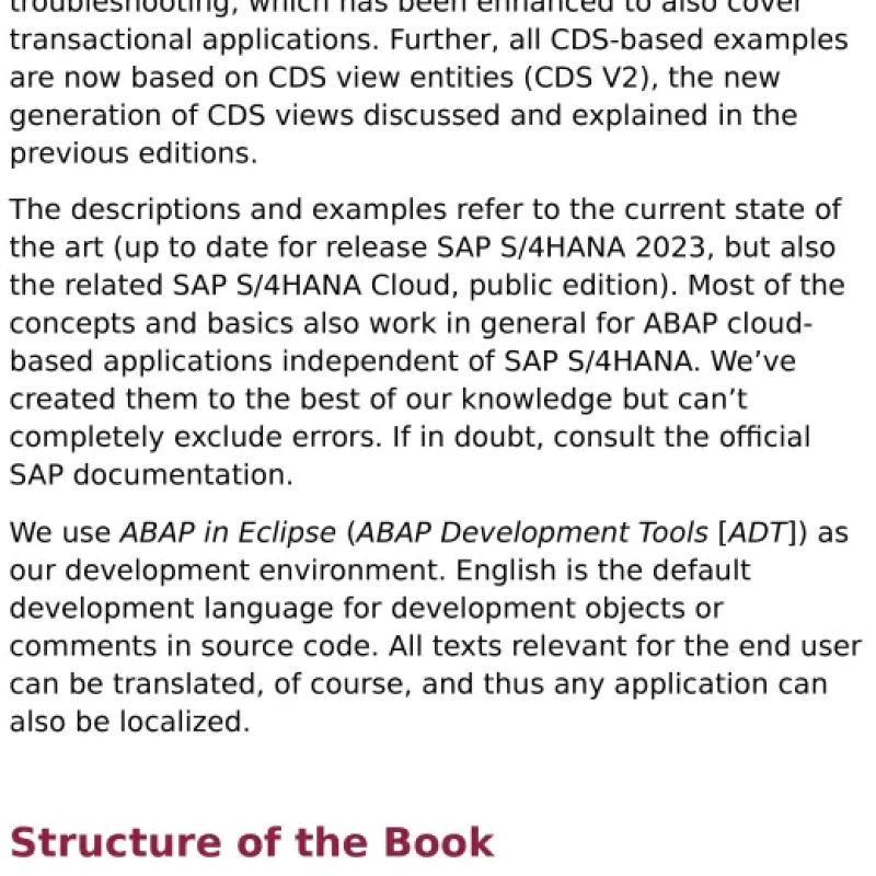 Core Data Services for ABAP