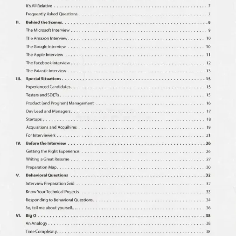 Cracking the coding Interview - Cracking the PM Career