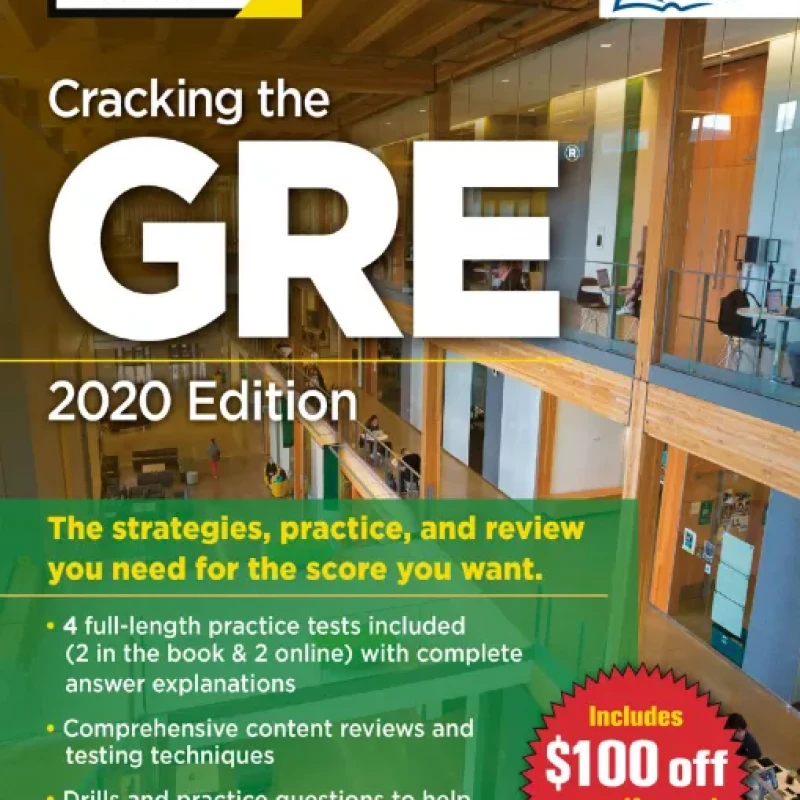 Cracking the GRE Premium Edition with 6 Practice Tests, 2020