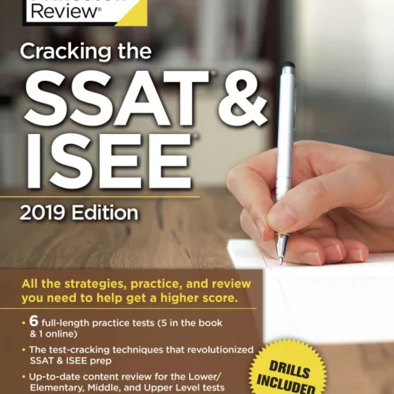 cracking the ssat (Sách đen trắng)