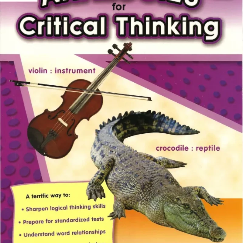 ANALOGY FOR CRITICAL THINKING GRADE 6 (Sách đen trắng)