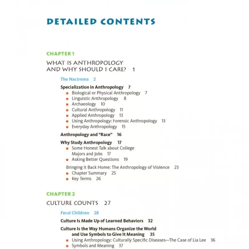 Culture Counts A Concise Introduction to Cultural Anthropology ( Sach den trang )